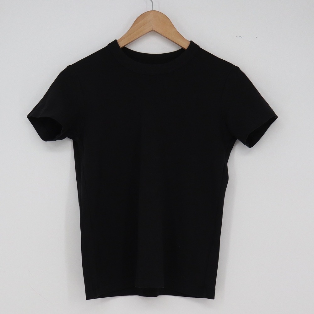 Uniqlo T-Shirt Womens S Uniqlo U Crew Neck Black Short Sleeve Excellent